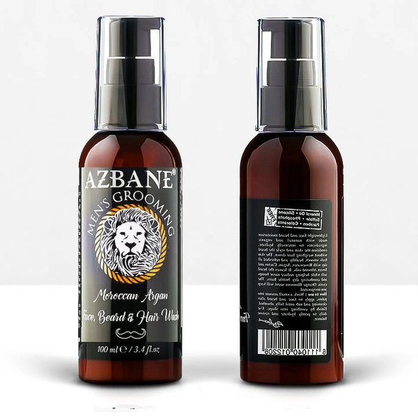 Best Beard  Shampoo & Wash  - NO Harsh chemicals! 3.4 Fl.oz - NEW Patchouli Scent 1